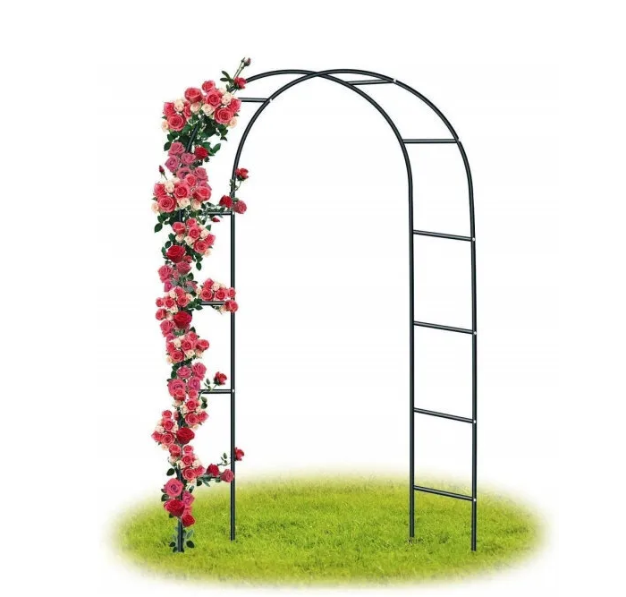 Декоративная садовая арка для вьющихся растений (240*140*37см) трубка 13*0,35мм - фото 9 - id-p205479914