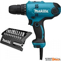 Дрель-шуруповерт Makita DF0300X2 (набор оснастки D-30651)