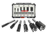 BOSCH Китай Набор пазовых фрез 6мм (6шт) BOSCH