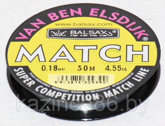 Леска Balsax MATCH 0.18mm (30м)