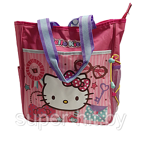 Сумка шоппер с карманами Hello Kitty, фото 2
