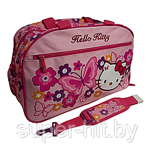 Спортивная сумка на ремне с отделом для обуви Hello Kitty, фото 3