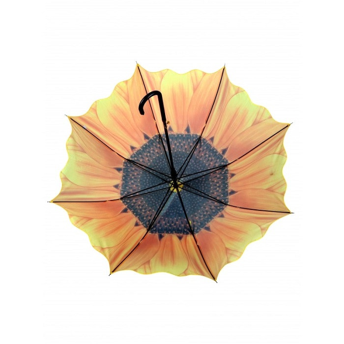 Зонт-трость полуавтомат «Подсолнух» - фото 4 - id-p205482632