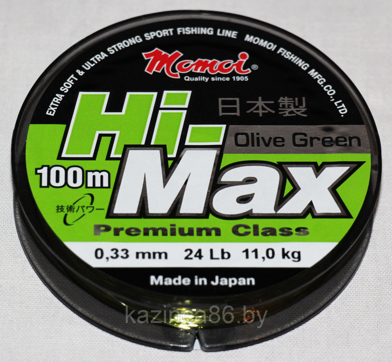 Леска Momoi HI-MAX Premium Class 0.33mm (100м)