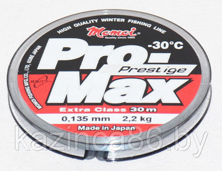 Леска Momoi PRO-MAX Prestige -30° 0.085mm (30м)