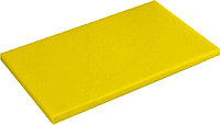 Доска разделочная 53х32,5х1,8 см, пластик желтая MACO 53032518Y