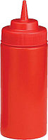 Емкость для жидкостей 237 мл, пластик красная Table Craft, 10853K
