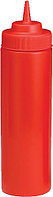 Емкость для жидкостей 355 мл, пластик красная Table Craft, 11253K
