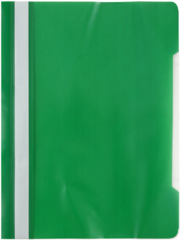 Папка-скоросшиватель пластиковая А4 «Бюрократ» Economy толщина пластика 0,10 мм, зеленая - фото 2 - id-p205490572