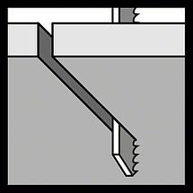 Пилка лобзик по дереву t308bfp 3 шт BOSCH 2608636736, фото 2