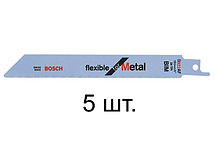 Пилка сабельная по металлу s922af 5 шт BOSCH 2608656013, фото 2