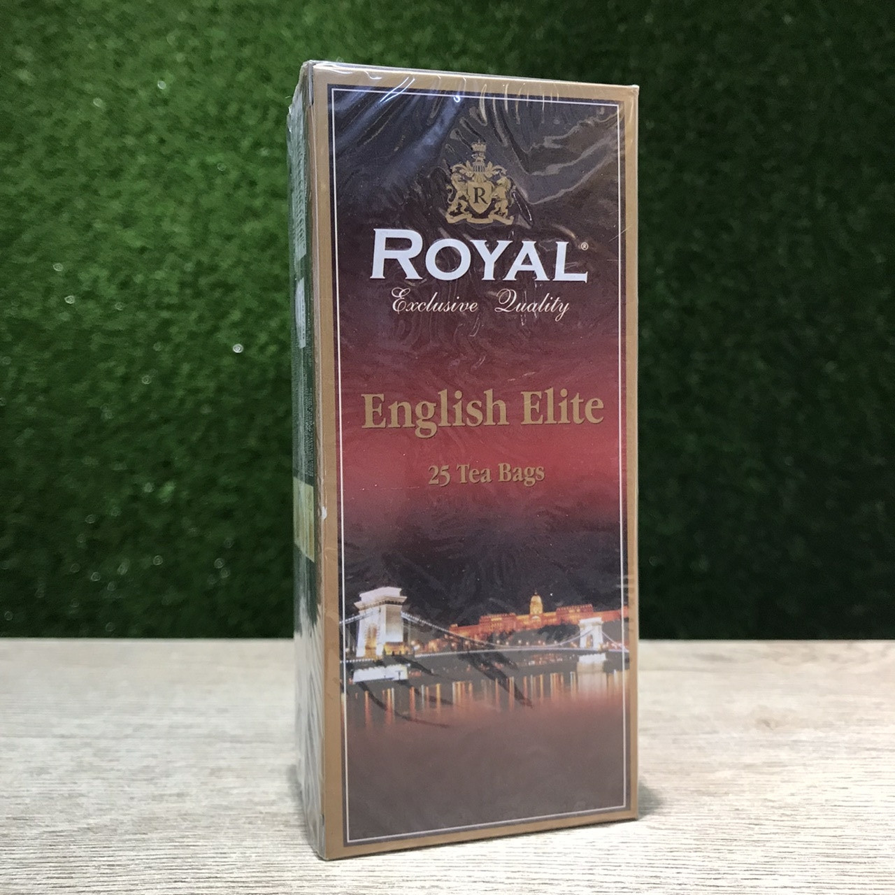 Чай Royal "English Elite" черный и зелёный чай с маслом бергамота в пакетах, 25*2 гр