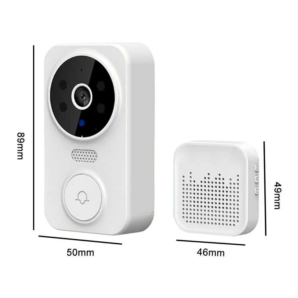 Умный беспроводной видеоглазок Mini DOORBELL Wi-Fi управление V.1.4.(датчик движения, ночное видео, - фото 10 - id-p205545299