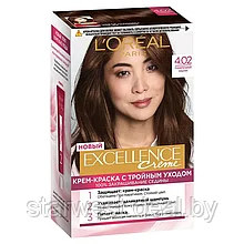 L'Oreal Paris Excellence Creme 4.02 Пленительный Каштан Крем-краска стойкая для окрашивания волос