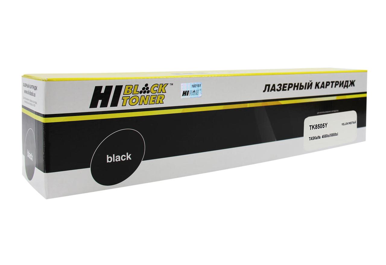 Картридж TK-8505Y (для Kyocera TASKalfa 4550/ 4551/ 5550/ 5551) Hi-Black, жёлтый