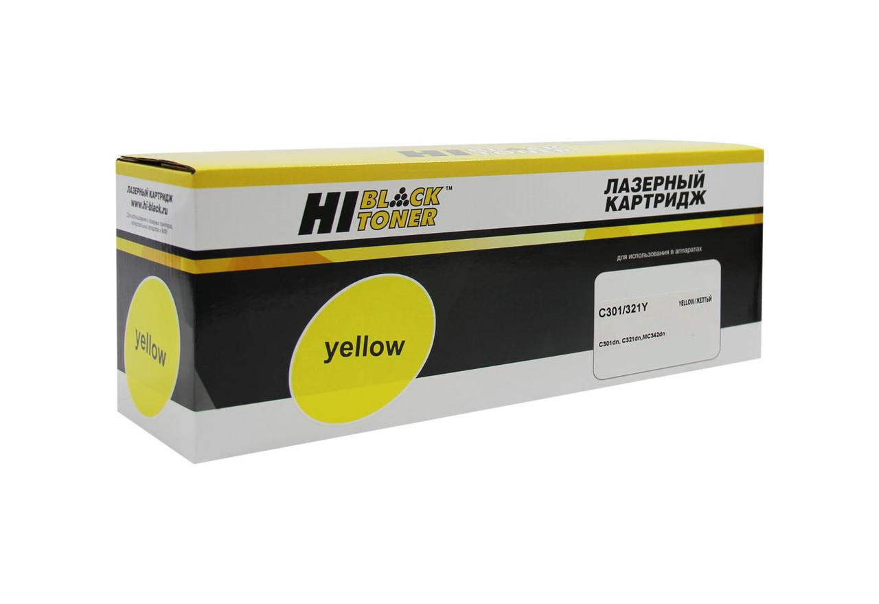 Картридж 44973541 (для OKI C301/ C321/ MC332/ MC342) Hi-Black, жёлтый