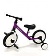 Велосипед беговел детский педали + доп.колеса Delanit TF-01 красный, фото 4
