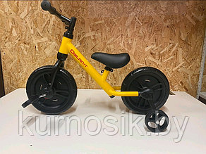 Велосипед беговел детский Деланит Delanit TF-01 желтый