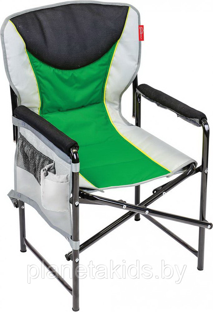 Кресло туристическое, складное, стул со спинкой, подлокотниками для отдыха, рыбалки, пикника арт. HHС2G - фото 1 - id-p205558673