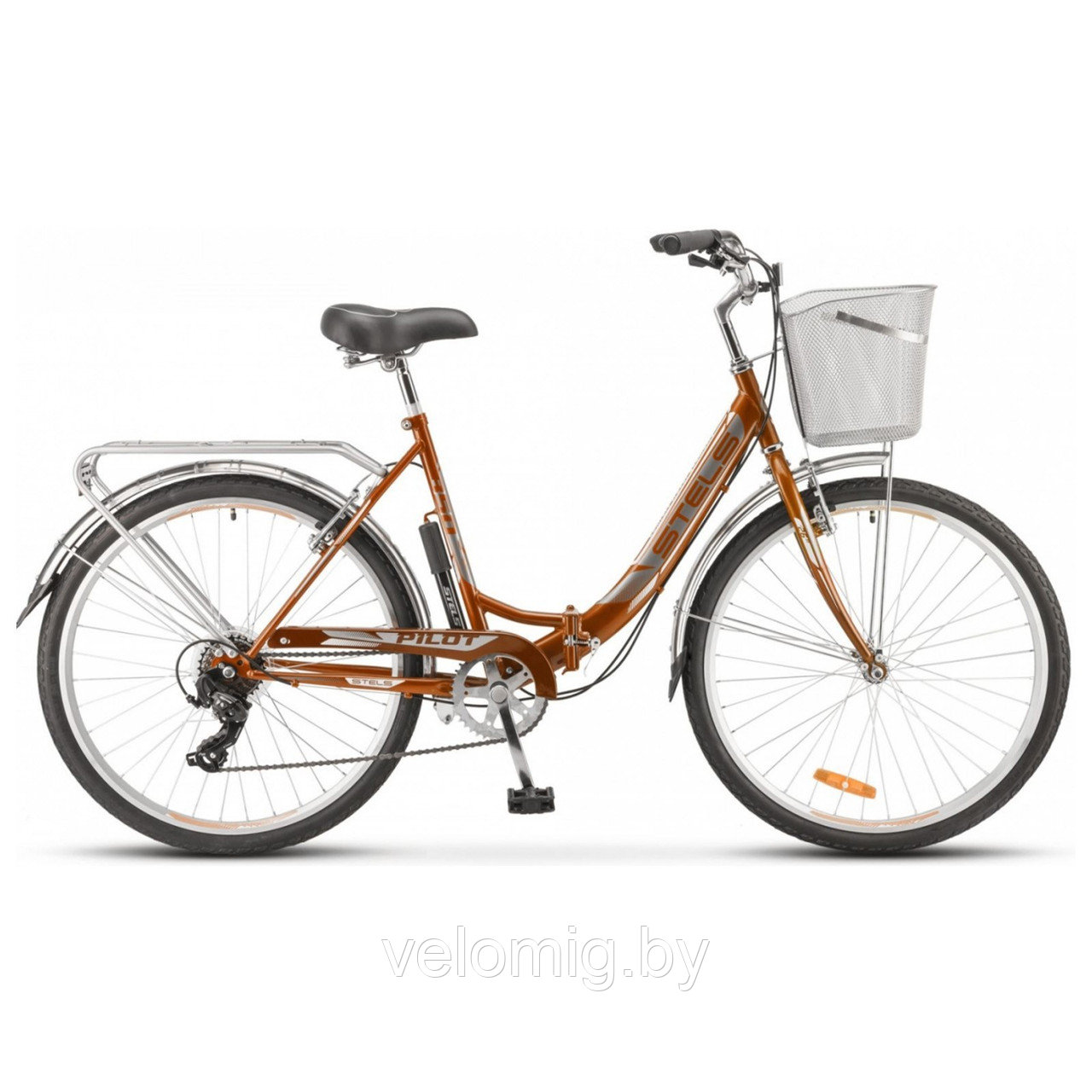 Велосипед складной Stels Pilot 850 26 Z010 (2023) - фото 1 - id-p165355684
