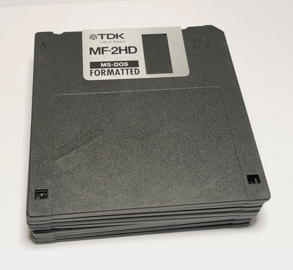 Дискета 3.5 дюйма - TDK MF-2HD, ms-dos, 1.44Mb - фото 3 - id-p109931990