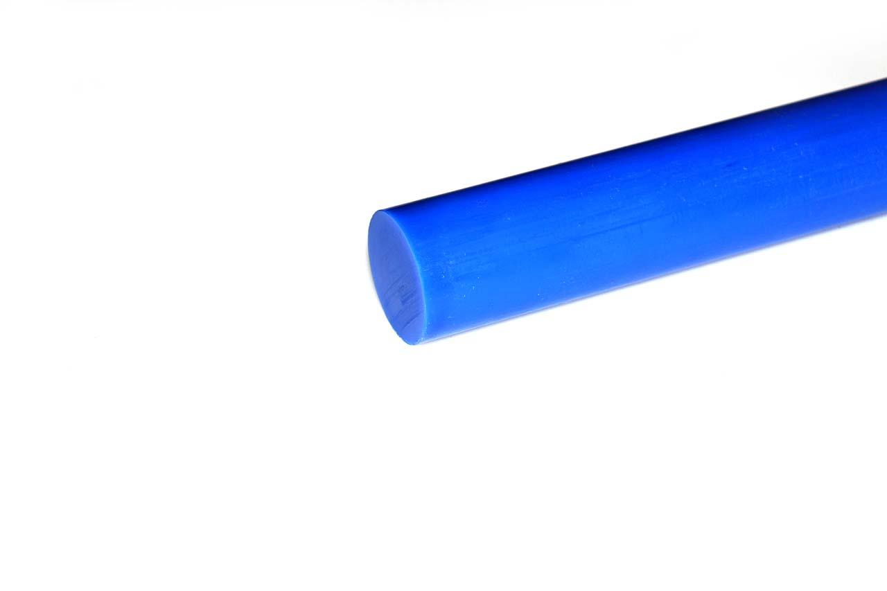 Капролон синий стержень Ф 40 мм MC 901 BLUE (~1000 мм, ~1,6 кг) Китай - фото 1 - id-p205562755