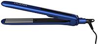 Щипцы для волос DEWAL Ocean,синие, 25х90мм, с терморег., керамико-турмалиновое покрытие, 35Вт 03-400