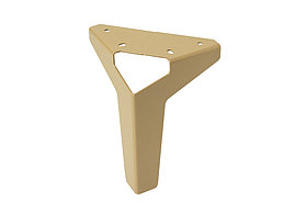 Опора для мебели MetalLine 026 регулируемая H-150мм Сталь золотой металлик F026S.150GL