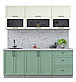 Кухня Мила Тренд Б 2.0м Белый - Мята, фото 2