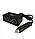 Автомобильный разветвитель прикуривателя Olesson 1522 2-ой + USB на проводе с подсветкой черный, фото 4