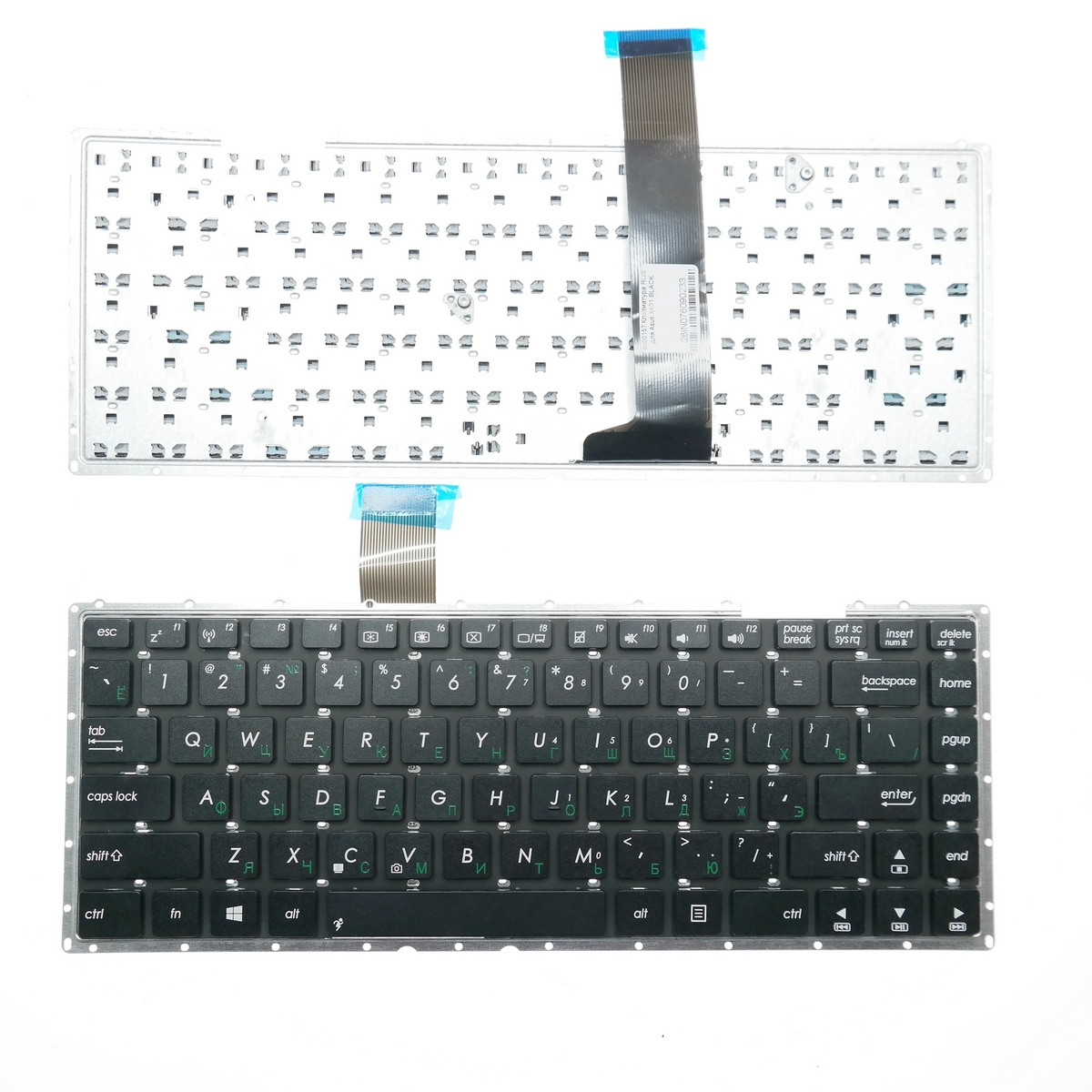 Клавиатура для ноутбука Asus X401 черная и других моделей ноутбуков - фото 1 - id-p94238849