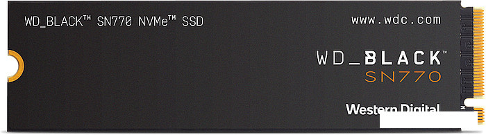 SSD WD Black SN770 NVMe 2TB WDS200T3X0E - фото 1 - id-p205579035