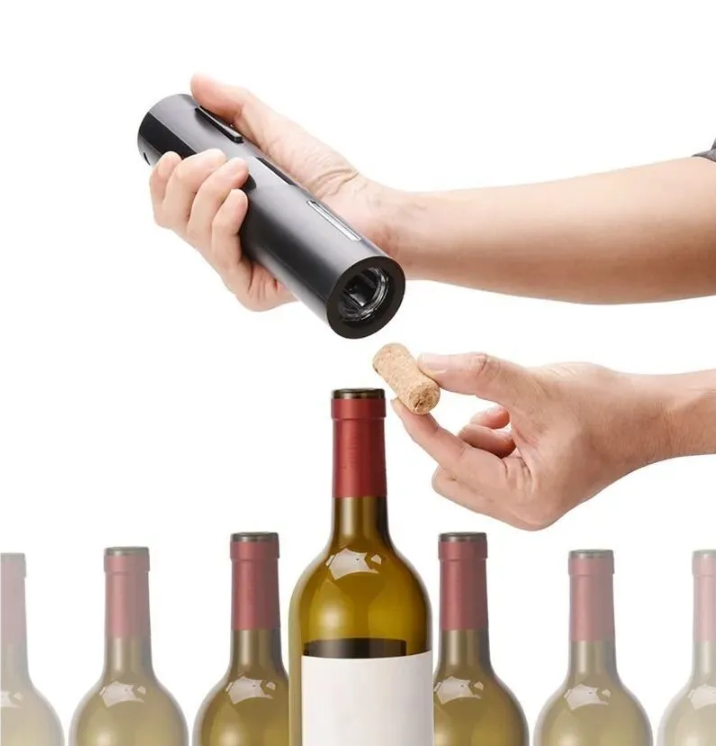 Электрический штопор для вина Electric wine opener 19 см. - фото 10 - id-p205579430