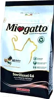 Сухой корм для кошек Miogatto Sterilizzati 0.6 Chicken