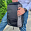 Городской рюкзак BACKPACK с USB и отделением для ноутбука до 17 Чёрный, фото 8