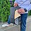 Городской рюкзак BACKPACK с USB и отделением для ноутбука до 17 Серый, фото 5