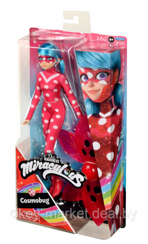 Кукла Леди Баг Miraculous Ladybug Cosmobug 50017 - фото 6 - id-p205590710