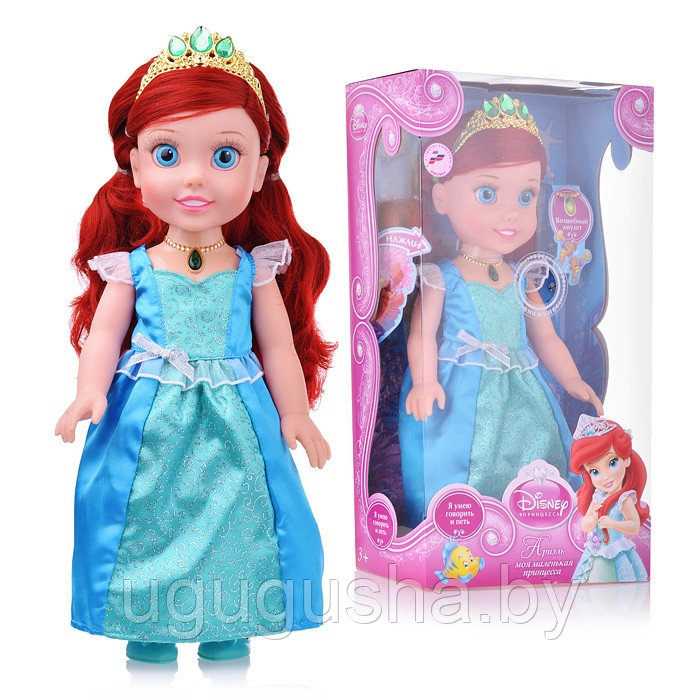 Кукла Принцесса Ариэль из серии disney princess (37см) озвученная. - фото 1 - id-p205590730