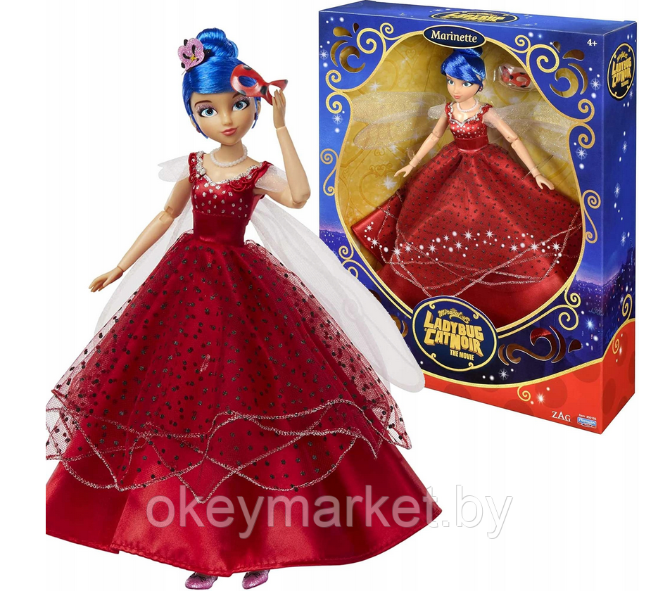 Кукла Коллекционная Miraculous Movie - Маринет (Marinette) 26 см 50155, фото 2