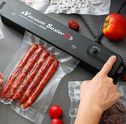 Вакуумный упаковщик (запайщик) продуктов Vacuum Sealer Z (2 режима работы 10 пакетов в подарок)