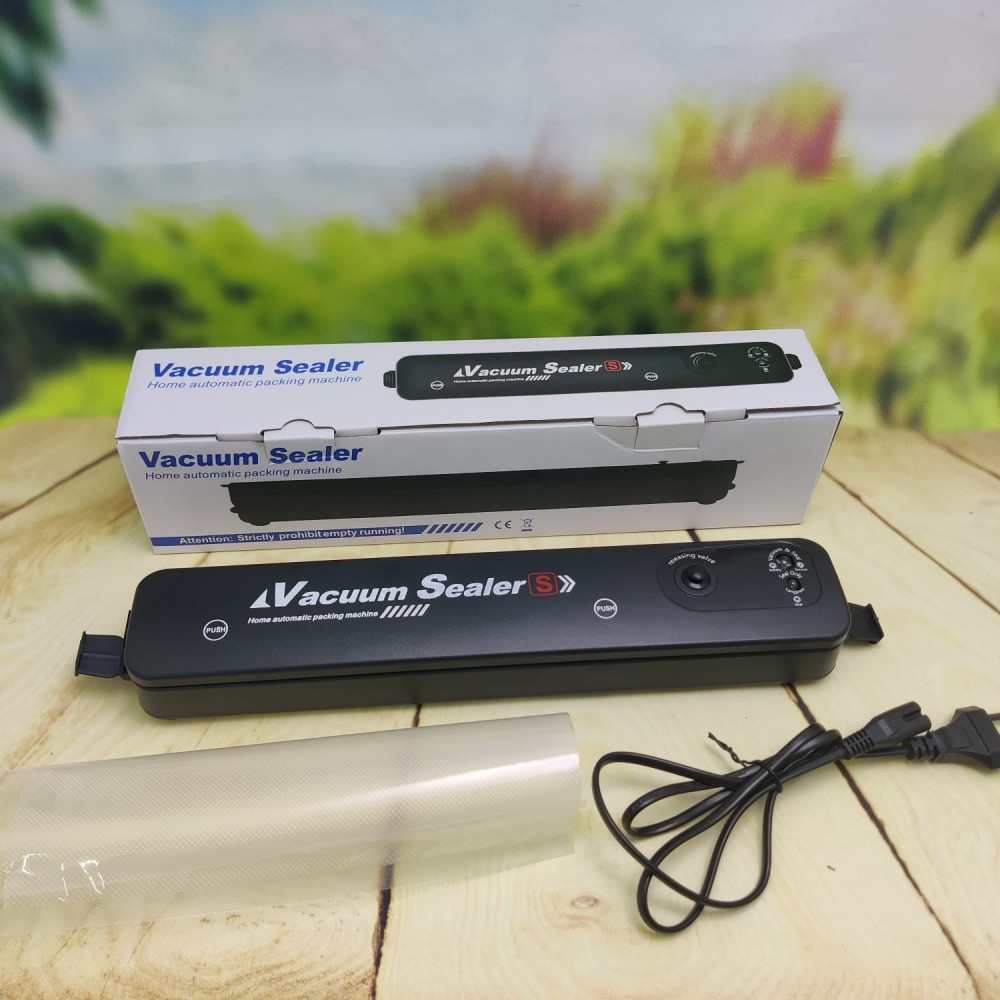 Вакуумный упаковщик (запайщик) продуктов Vacuum Sealer Z (2 режима работы 10 пакетов в подарок) - фото 3 - id-p154195562