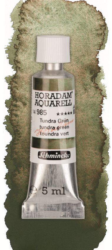 Акварель Schmincke Horadam, туба 15 мл, Tundra Green, №985