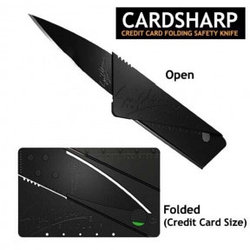 Складной нож-кредитка CardSharp2 Упаковка картонная коробка