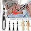 Электронный акупунктурный карандаш массажер Massager Pen GLF-209 - лазерная машинка для иглоукалывания -, фото 6