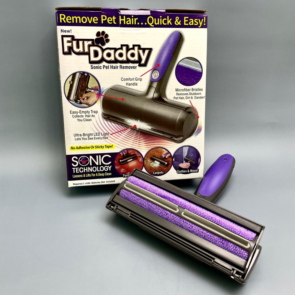 Электрическая щетка для удаления шерсти животных Fur Daddy Sonic Technology - фото 6 - id-p169546584