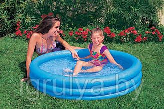 Детский надувной бассейн "Кристалл" Intex 59416NP 114х25 см