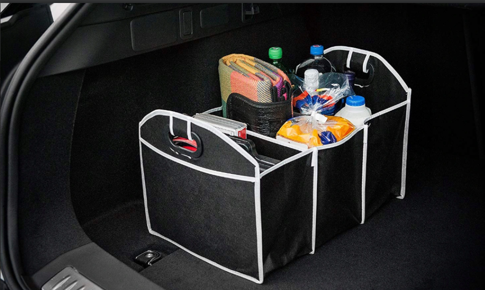 Складной органайзер для багажника автомобиля CAR BOOT ORGANIZER 3 отделения - фото 10 - id-p205590817