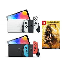 Nintendo Switch OLED + игра Mortal Kombat 11 для Nintendo Switch