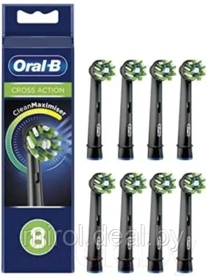 Набор насадок для зубной щетки Oral-B 3D Black CleanMaximiser - фото 1 - id-p205592372