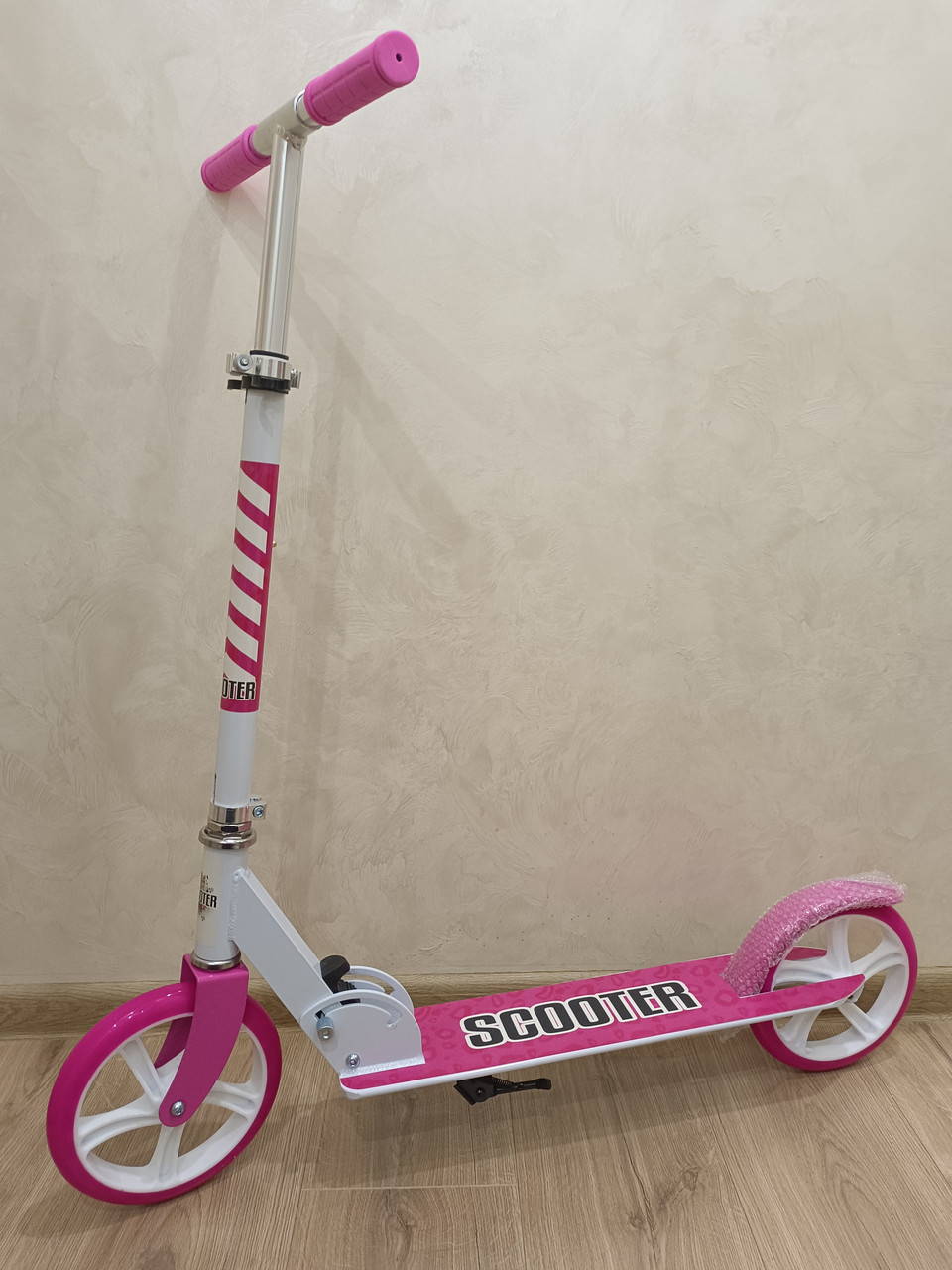 Самокат двухколёсный "Scooter" MAXI (розовый), арт.3623B-PN - фото 6 - id-p95713477